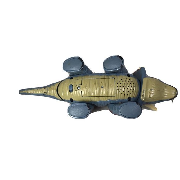 Fisher Price Mattel Imaginext Walk & Roar TRAMPLE THE TRICERATOPS Dinosaur Toy - Picture 7 of 12